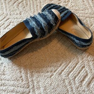 Very unique Talbots Jean loafers. Worn twice. Size 7M.